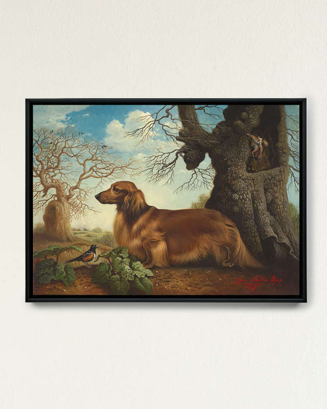 "Life Around Old Trees" Limited Edition Giclee Canvas Wall Art